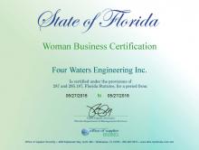 4Waters OSD Woman Business Certification