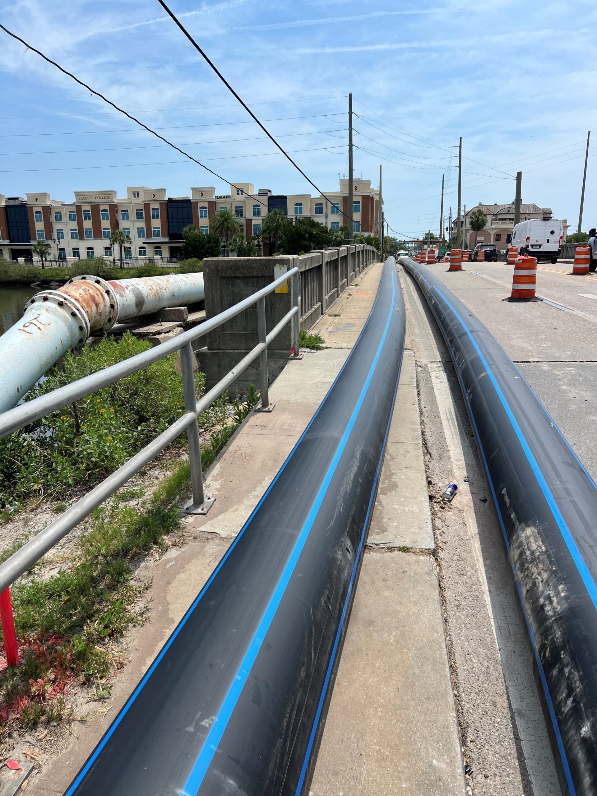 Water Main Improvements at the San Sebastian River King Street Bridge
