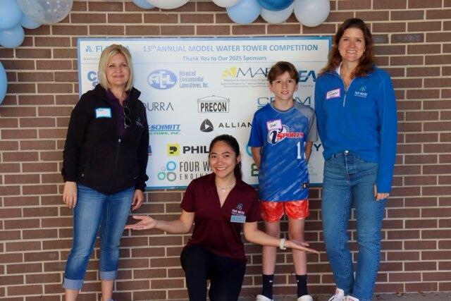 Four Waters Sponsors AWWA Model Water Tower Competition